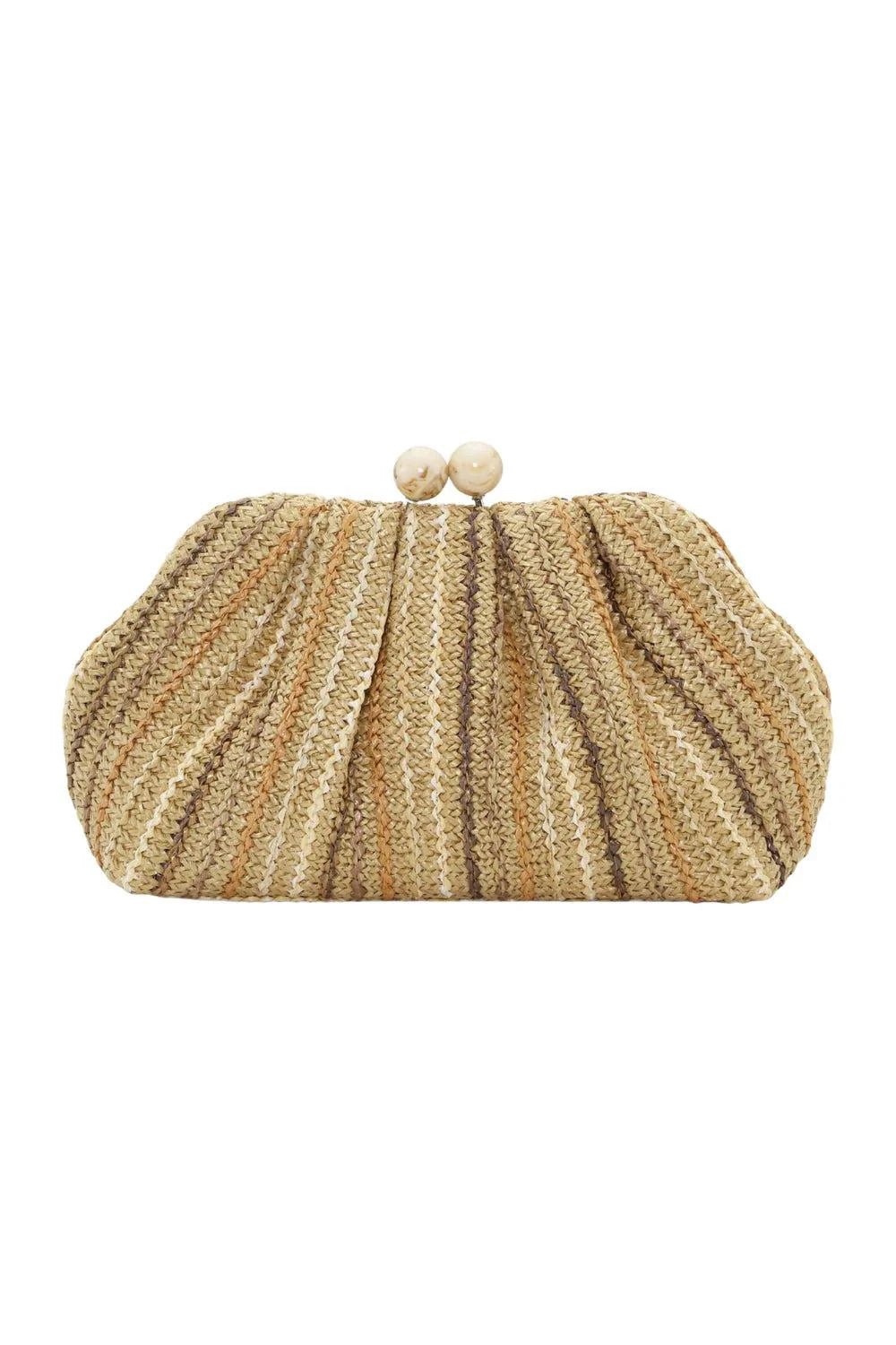 Saint Tropez Clutch Brown | Vesker | Smuk