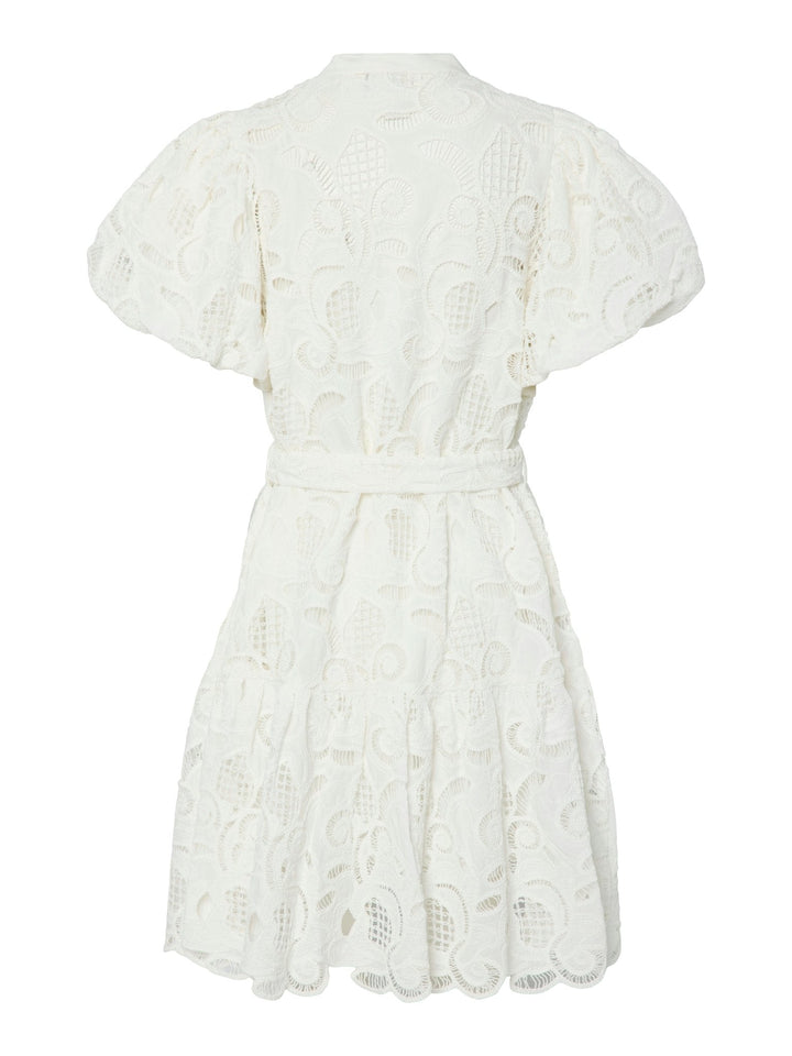Sana Ss Dress Star White | Kjoler | Smuk - Dameklær på nett