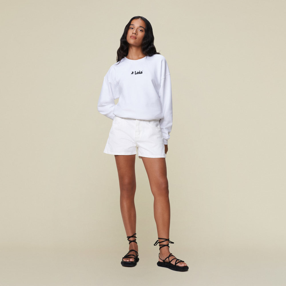 Sandra - C White | Shorts | Smuk - Dameklær på nett