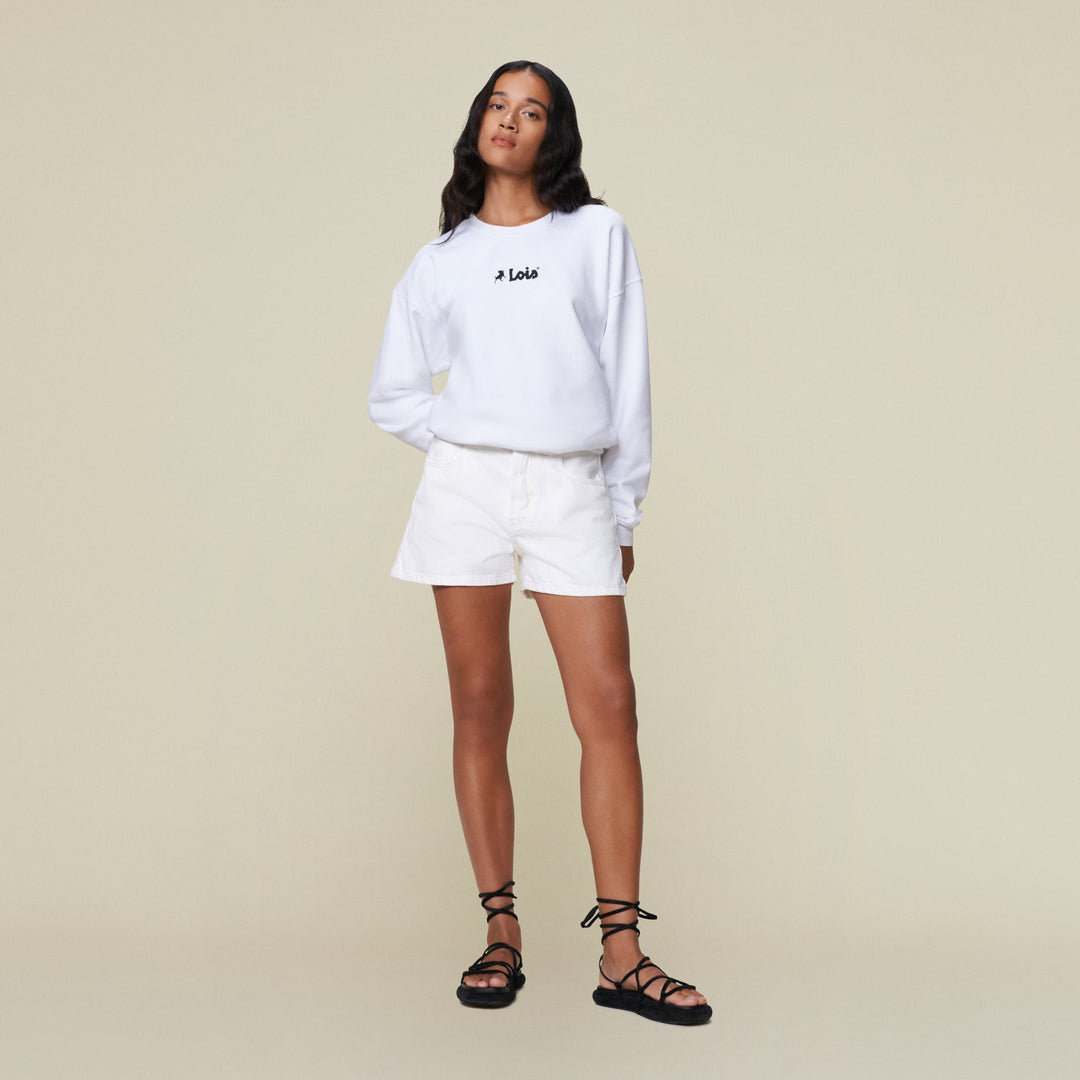 Sandra - C White | Shorts | Smuk - Dameklær på nett