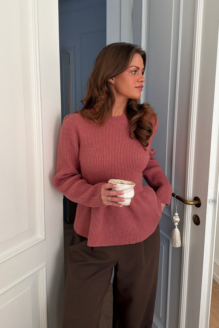 Sara Sweater Dusty Rose | Genser | Smuk