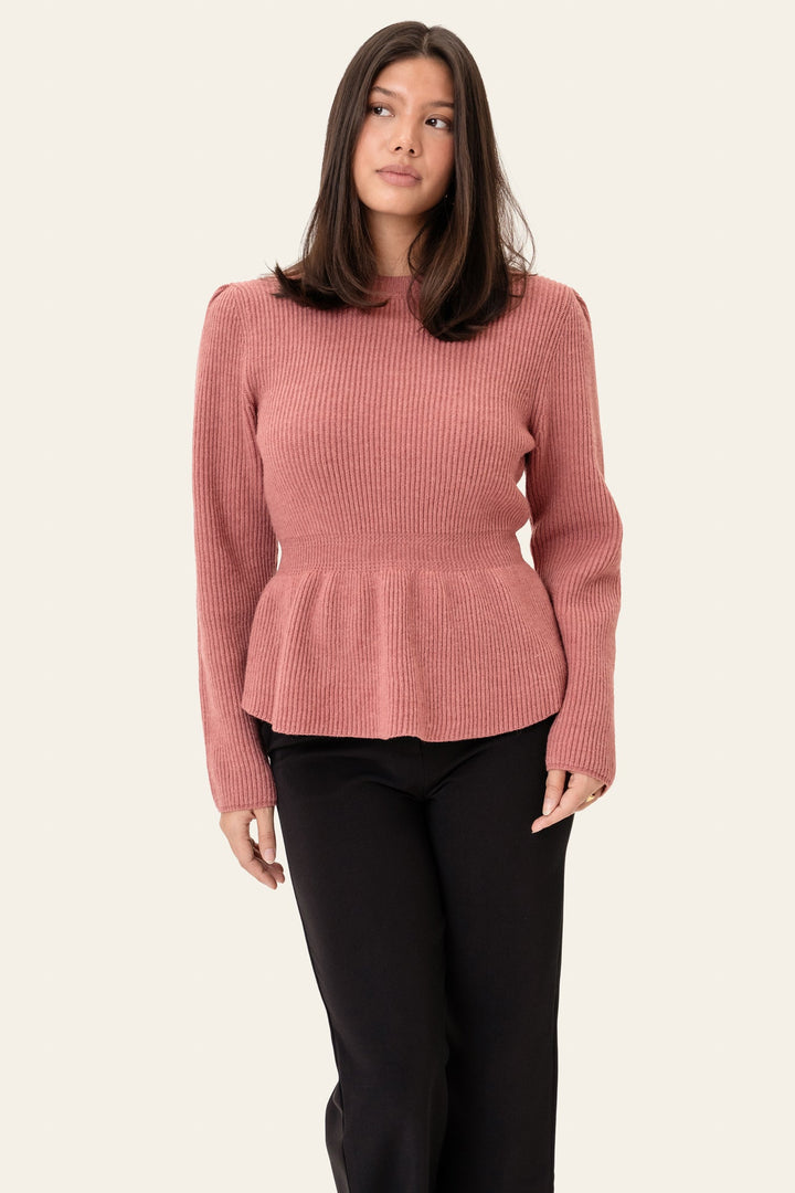 Sara Sweater Dusty Rose | Genser | Smuk