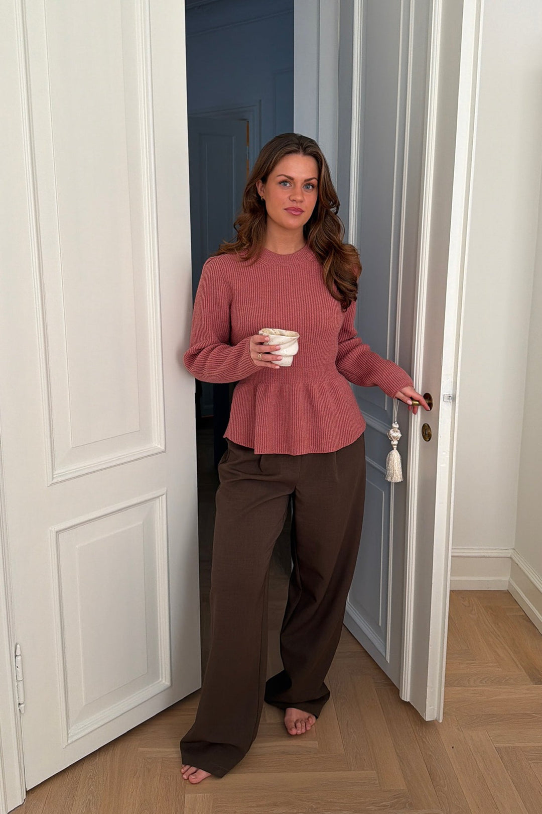 Sara Sweater Dusty Rose | Genser | Smuk