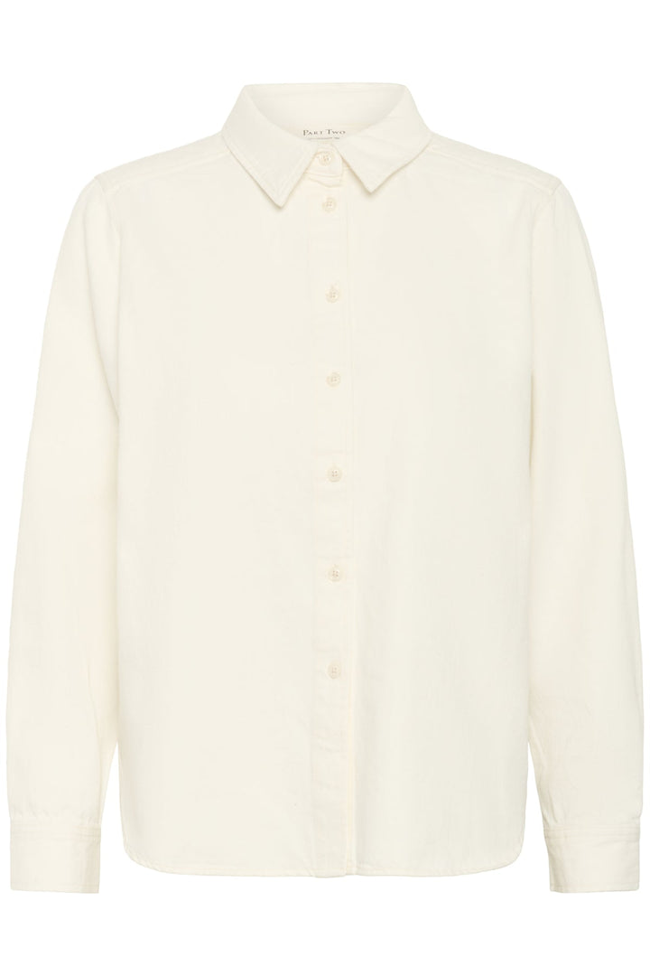 Sarafia Shirt Eggnog | Skjorter og bluser | Smuk - Dameklær på nett