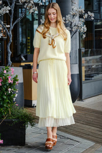 Sarah Pullover Light Yellow
