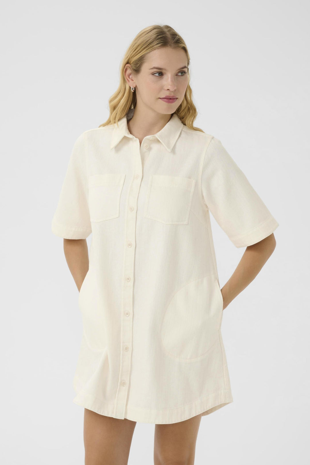 Sardia Dress Eggnog | Kjoler | Smuk - Dameklær på nett