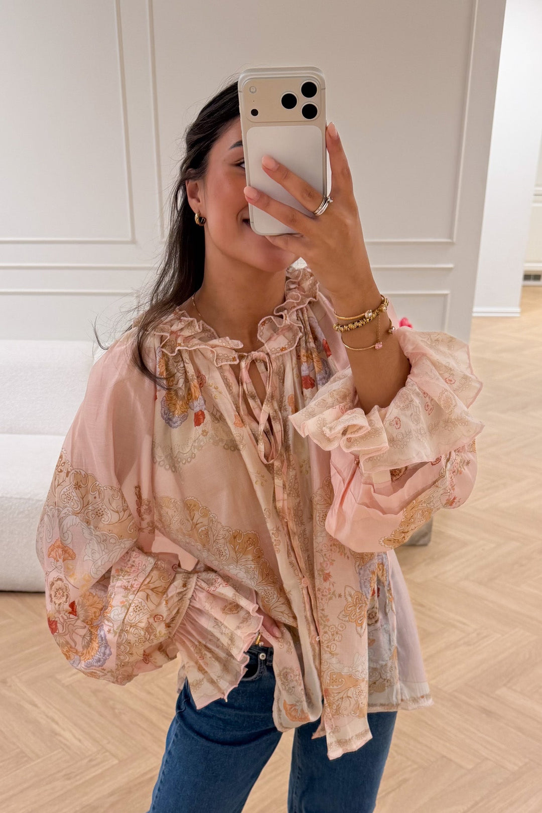 Sas Senes Blouse Pink | Skjorter og bluser | Smuk