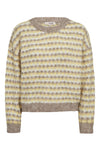 Sassi Knit Pullover Sand/Yellow