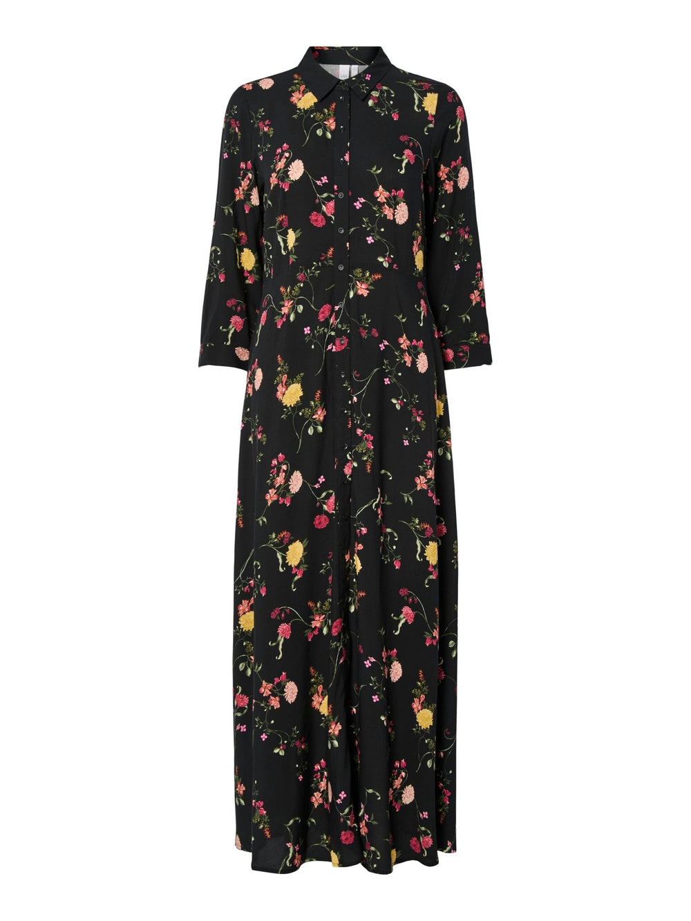 Savanna Long Shirt Dress Black Botari | Kjoler | Smuk - Dameklær på nett
