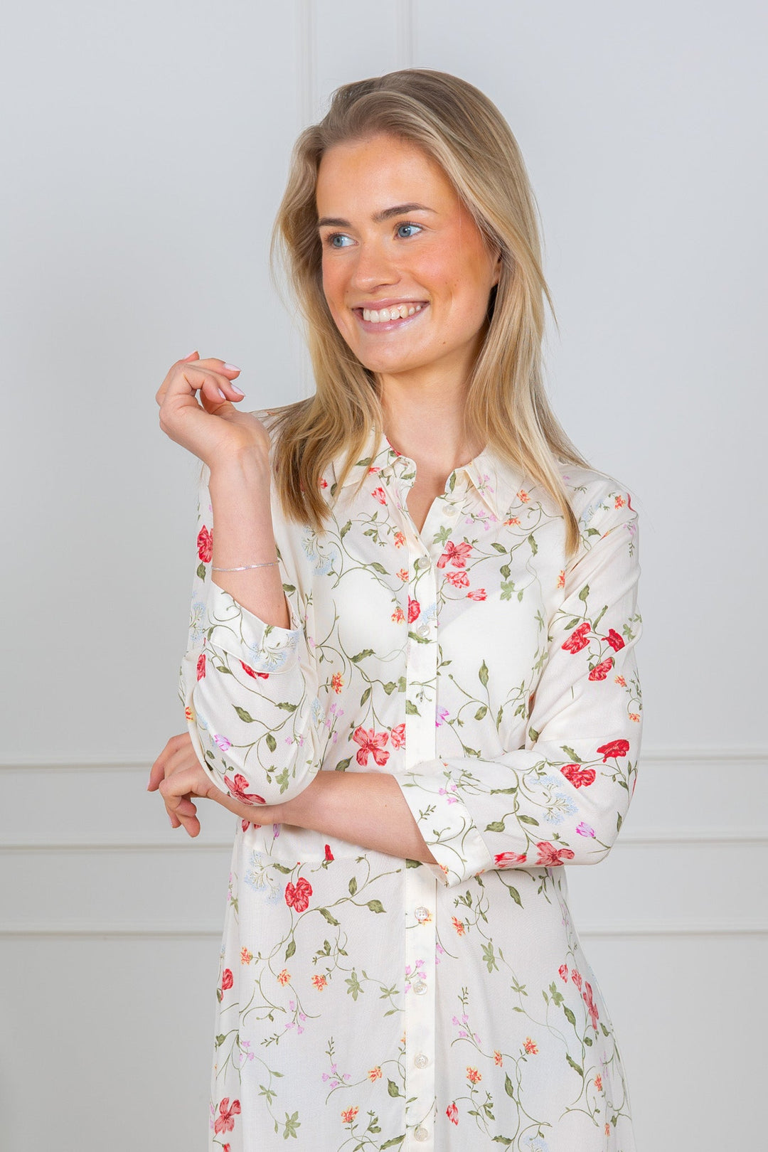 Savanna Long Shirt Dress Pristine Botalia | Kjoler | Smuk