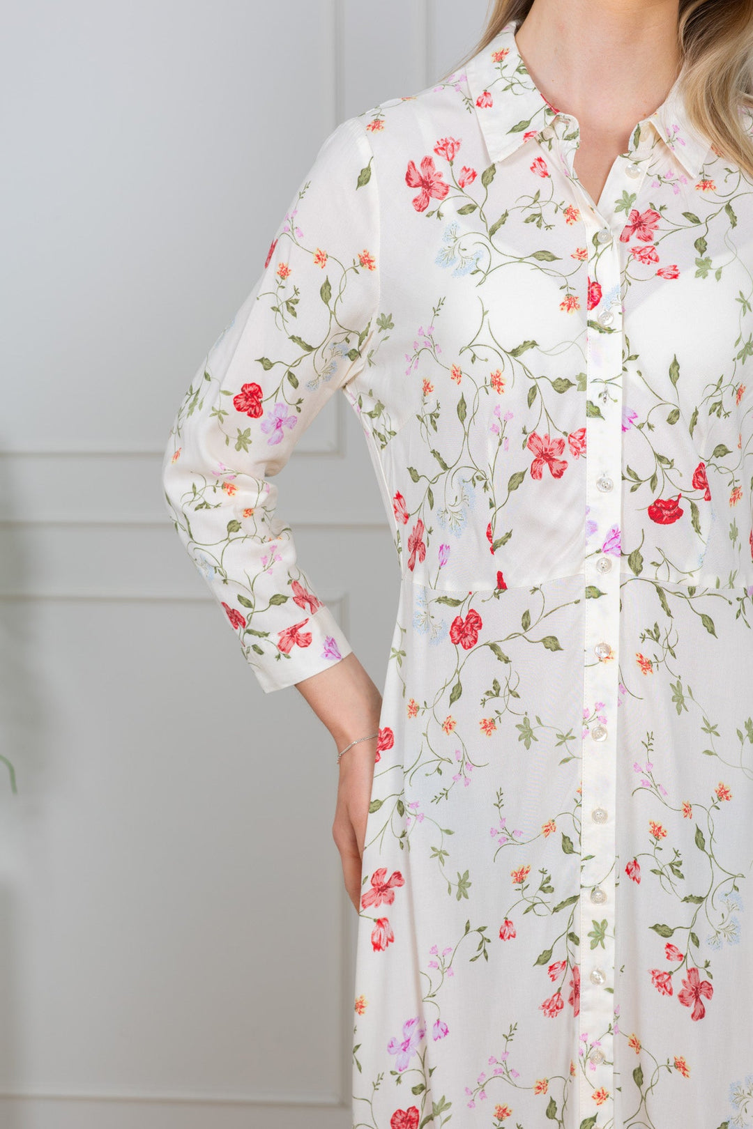 Savanna Long Shirt Dress Pristine Botalia | Kjoler | Smuk