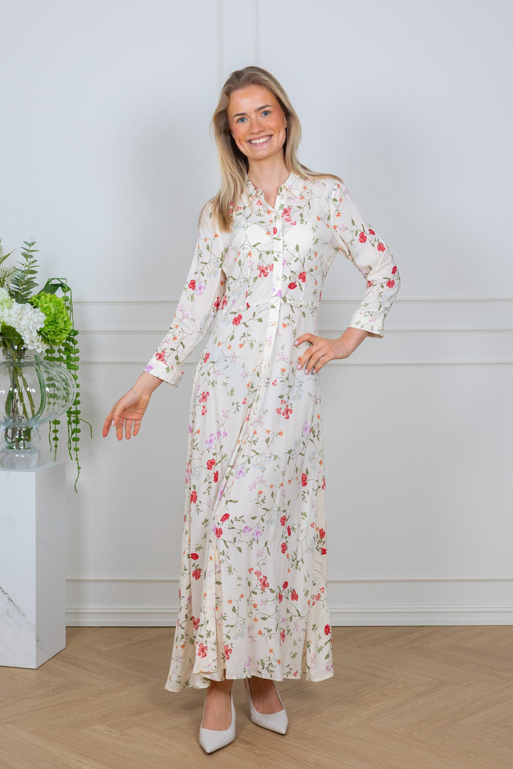 Savanna Long Shirt Dress Pristine Botalia | Kjoler | Smuk