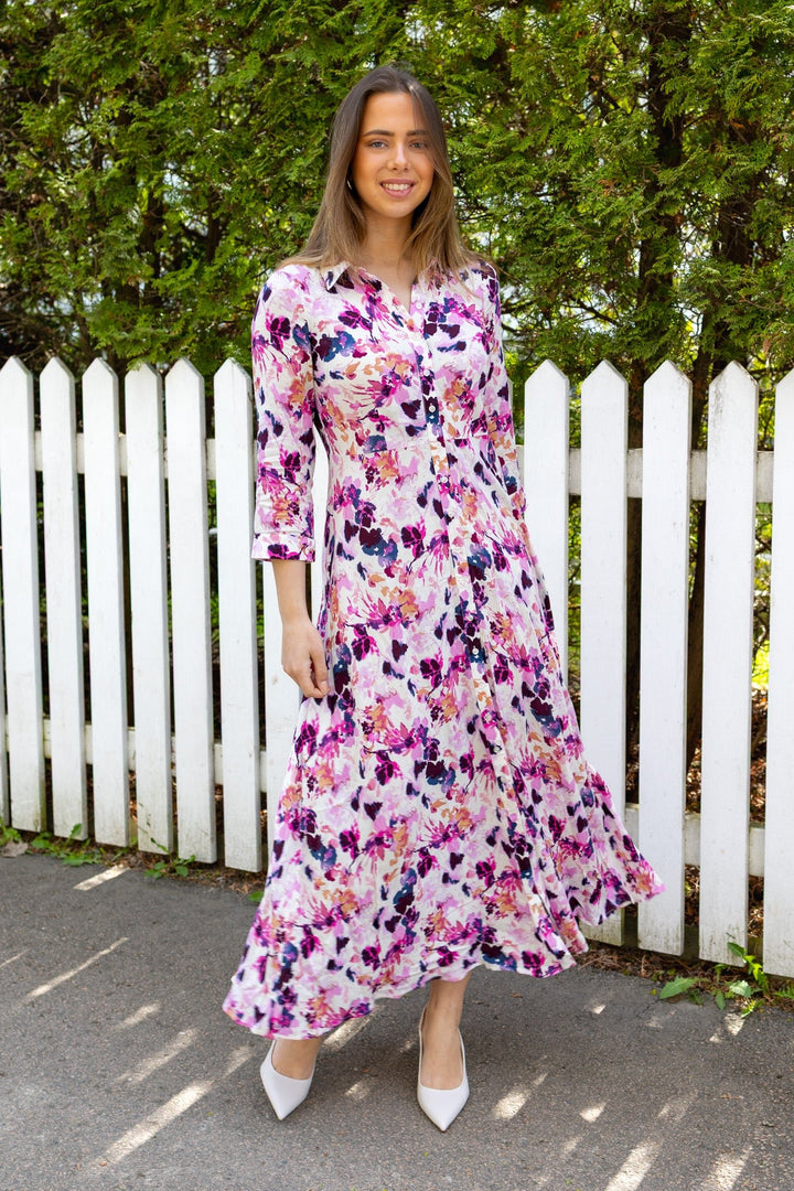 Savanna Long Shirt Dress Pristine Lynn | Kjoler | Smuk