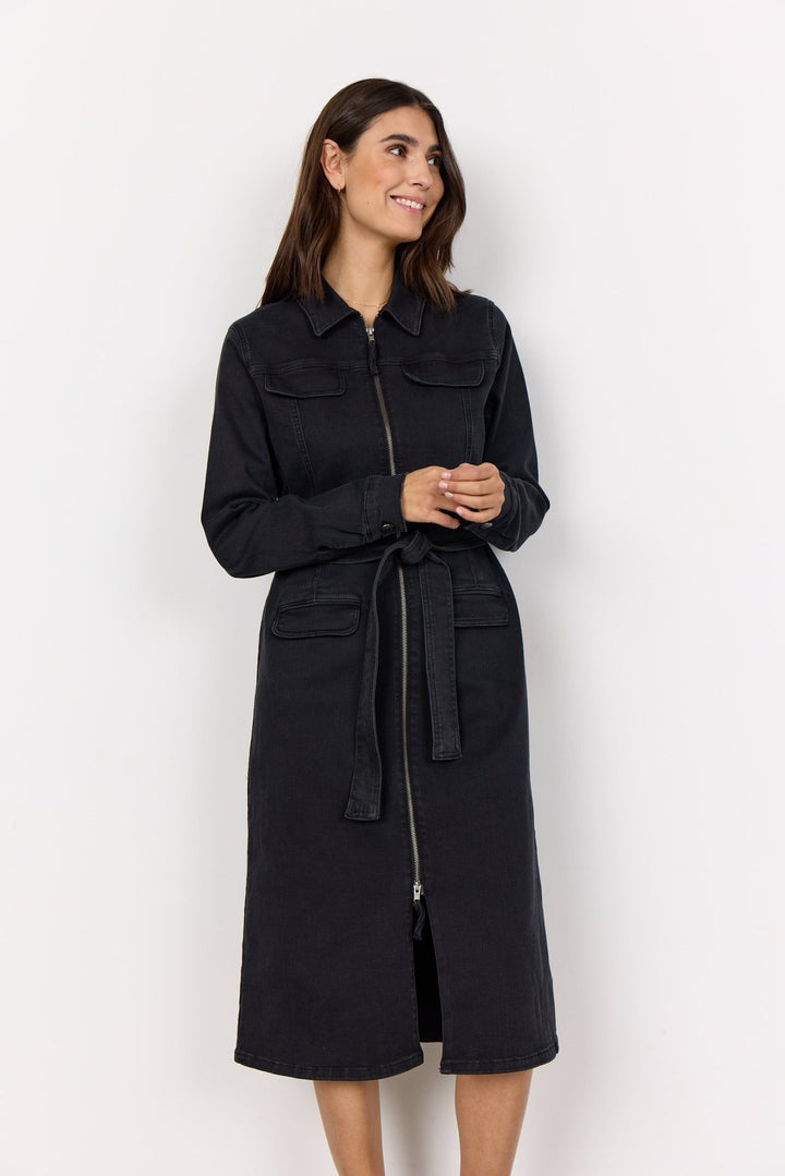Sc - Kimberly 37 Dark Grey Denim | Kjoler | Smuk - Dameklær på nett