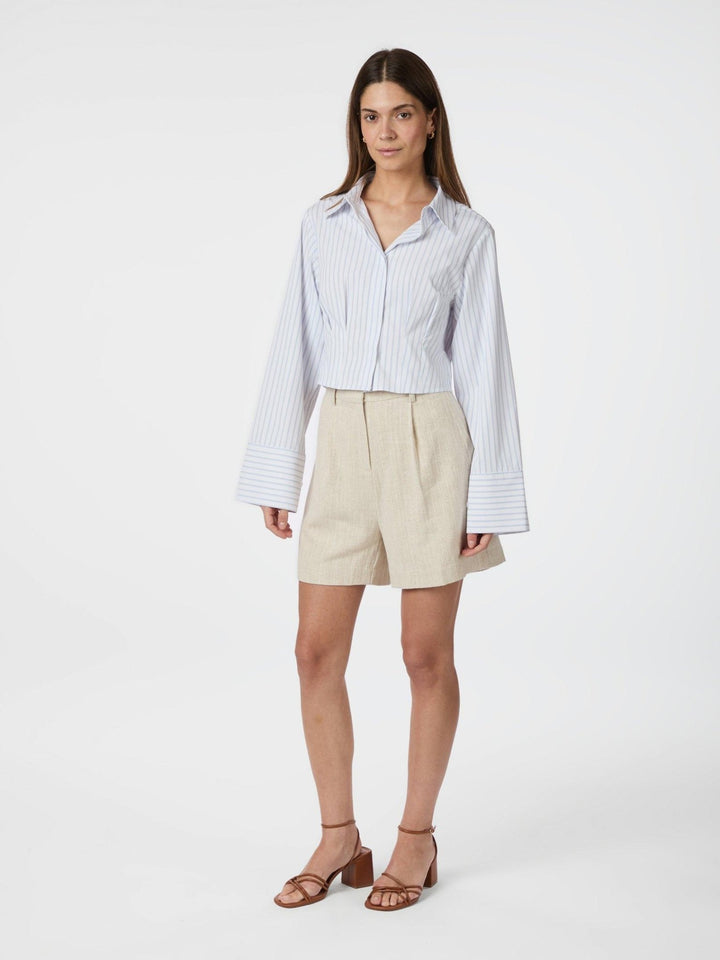 Sega Ramie Shorts Natural | Shorts | Smuk - Dameklær på nett