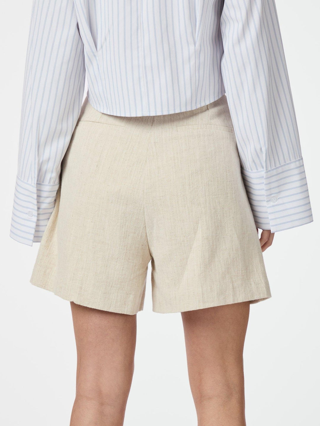 Sega Ramie Shorts Natural | Shorts | Smuk - Dameklær på nett