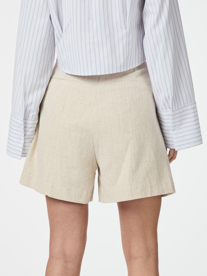 Sega Ramie Shorts Natural | Shorts | Smuk - Dameklær på nett