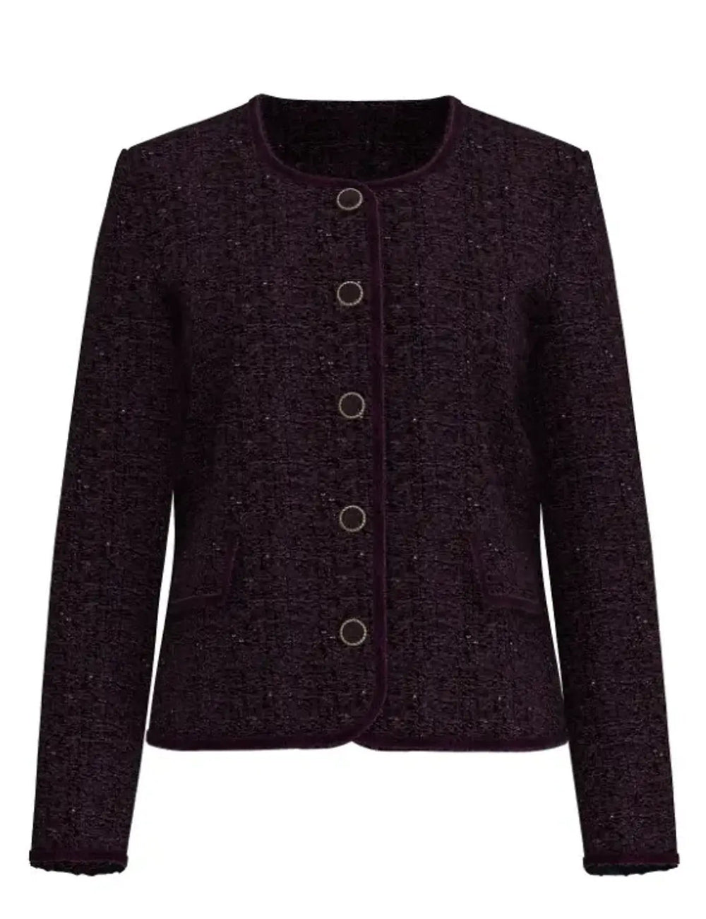 Selina Ls Blazer Jacket Plum Perfect | Blazer | Smuk