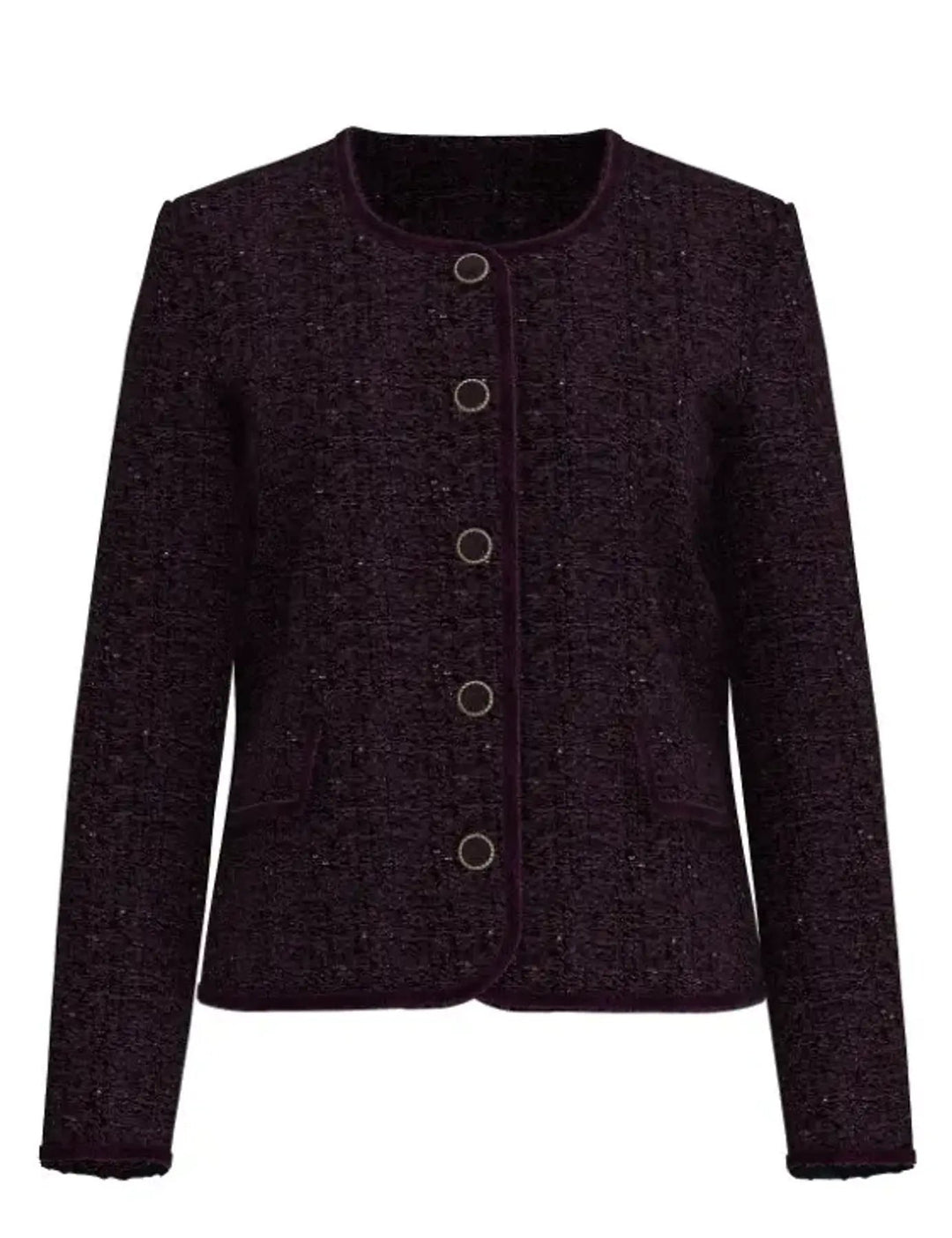 Selina Ls Blazer Jacket Plum Perfect | Blazer | Smuk