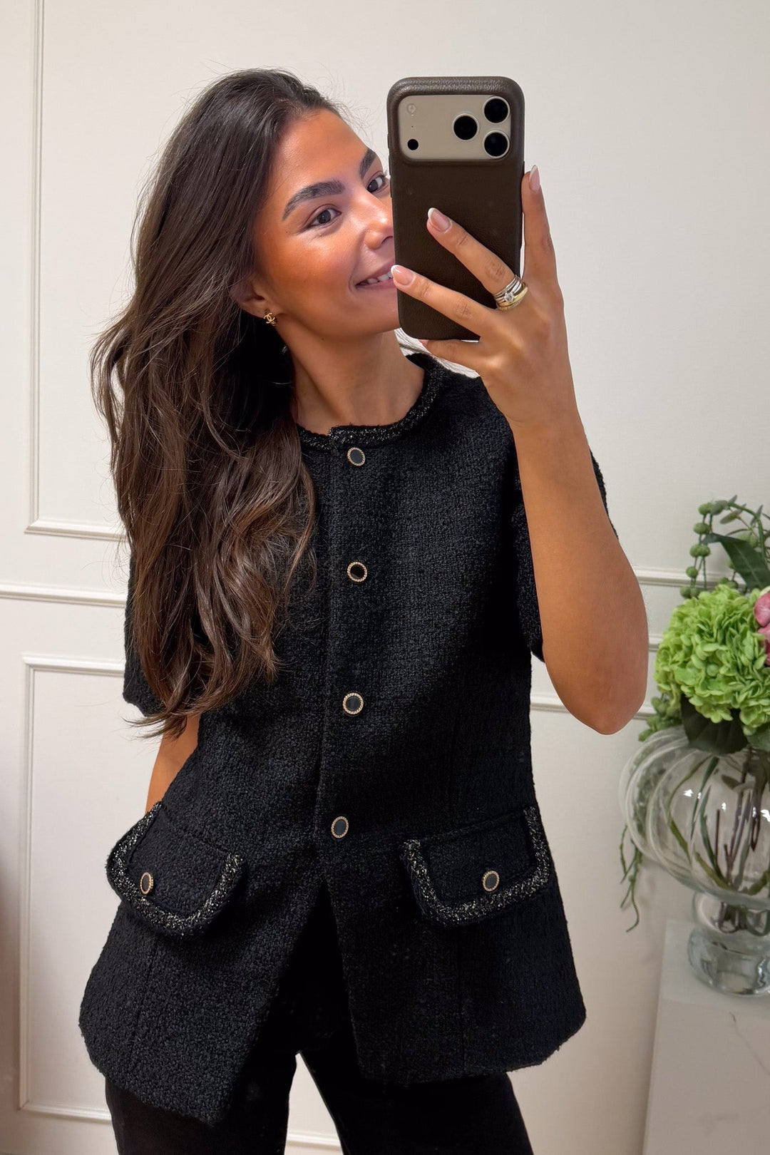 Selina Ss Blazer Jacket Black | Blazer | Smuk