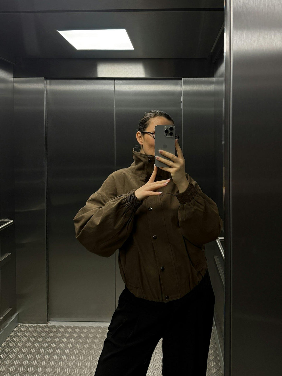 Selio Bomber Jacket Brown | Yttertøy | Smuk