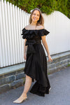 Senorita Cotton Dress Black