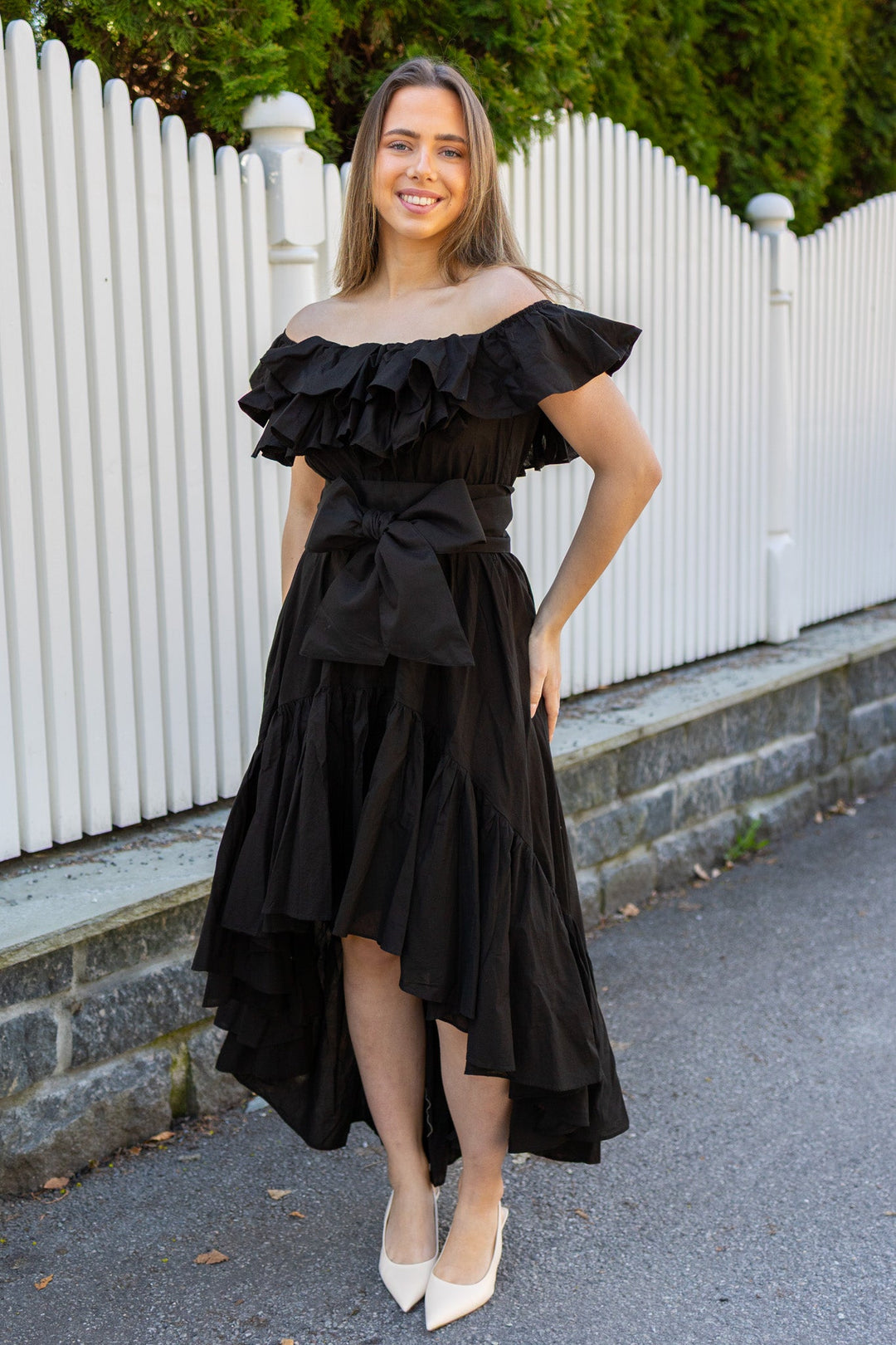 Senorita Cotton Dress Black | Kjoler | Smuk