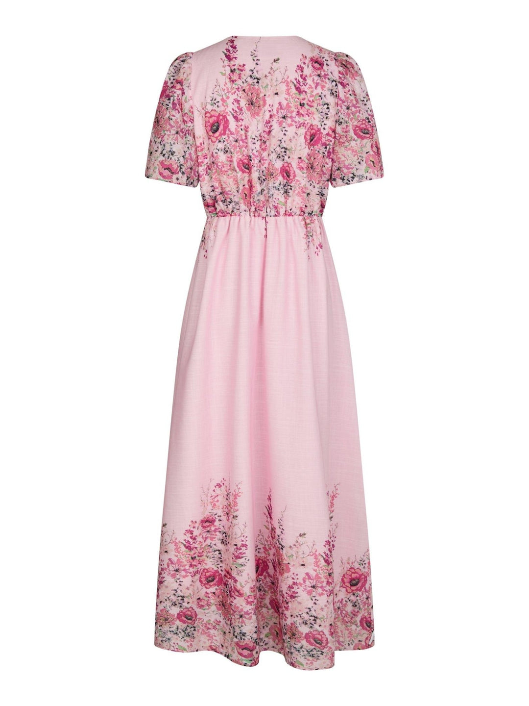 Serna Flower Print Dress Light Pink | Kjoler | Smuk - Dameklær på nett