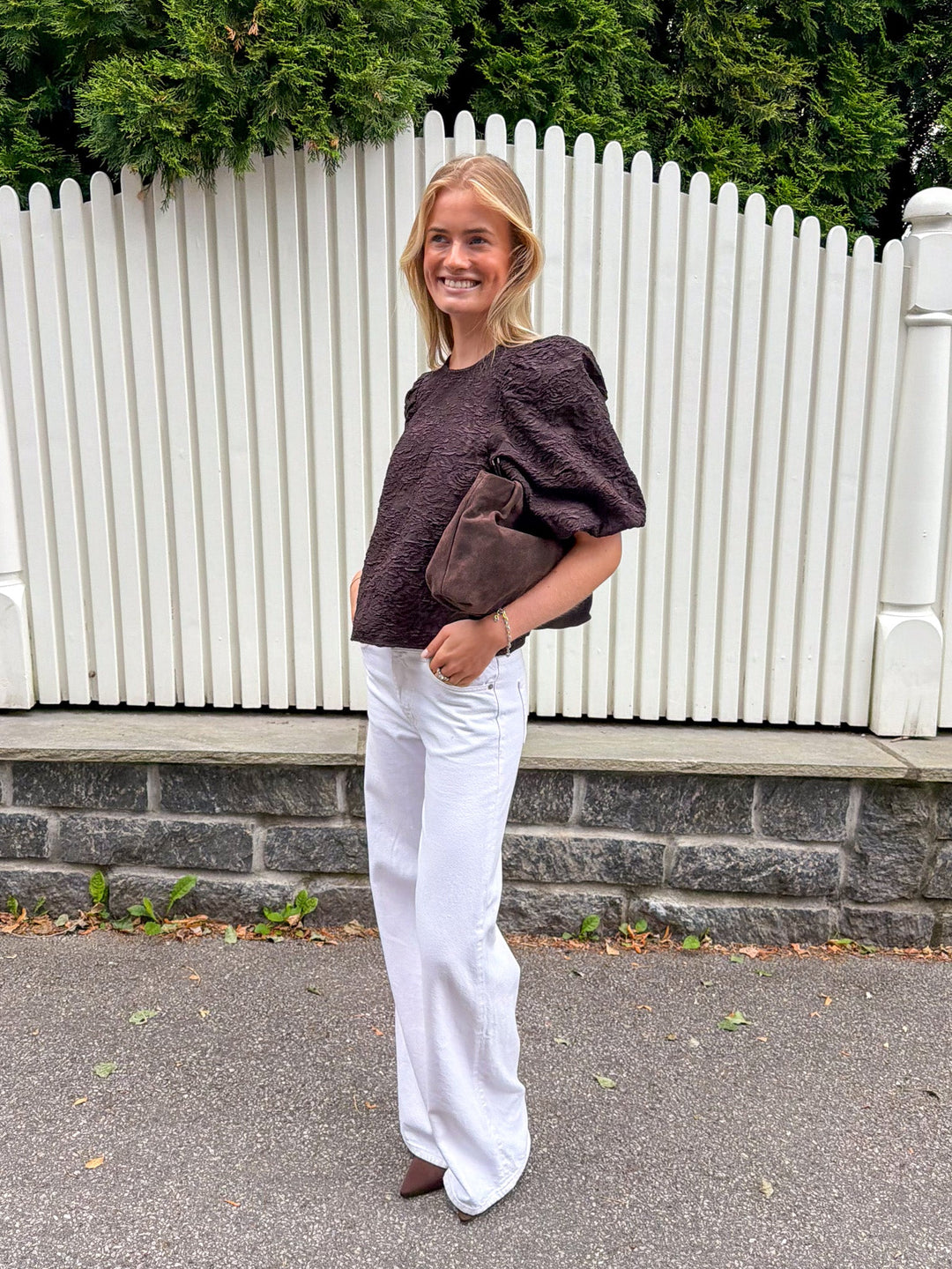 Shelly Blouse Chocolate | Skjorter og bluser | Smuk