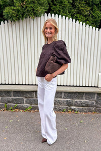 Shelly Blouse Chocolate