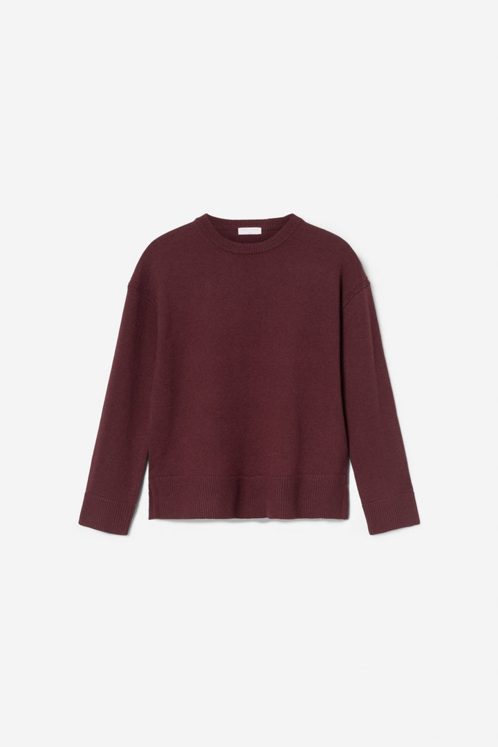 Shirley Knit Deep Plum | Genser | Smuk
