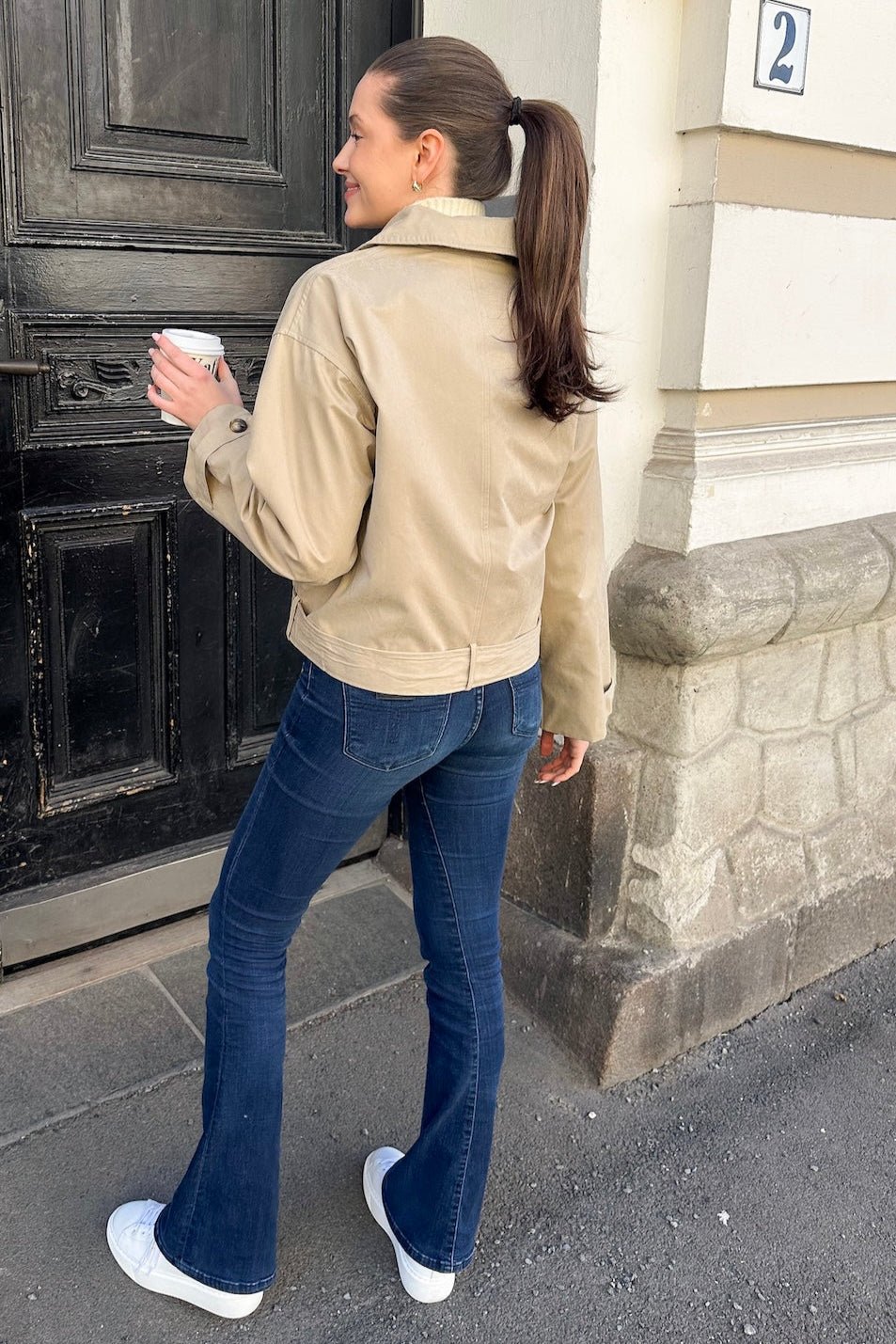 Sia F Jacket Sand | Yttertøy | Smuk - Dameklær på nett