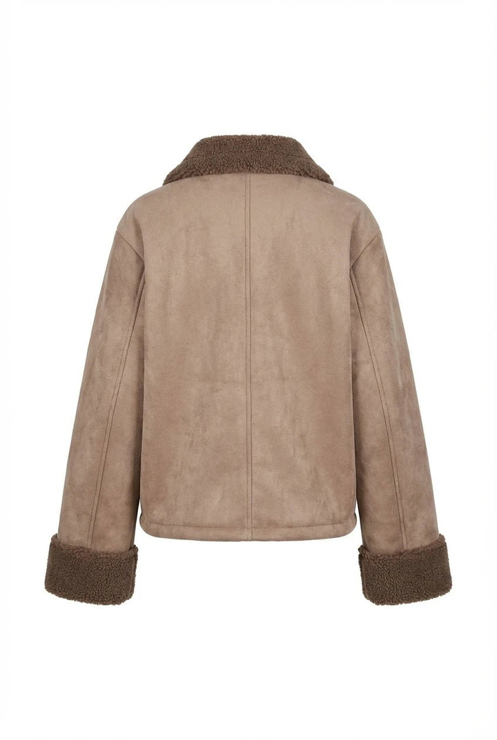 Sia Teddy Jacket Light Brown | Yttertøy | Smuk