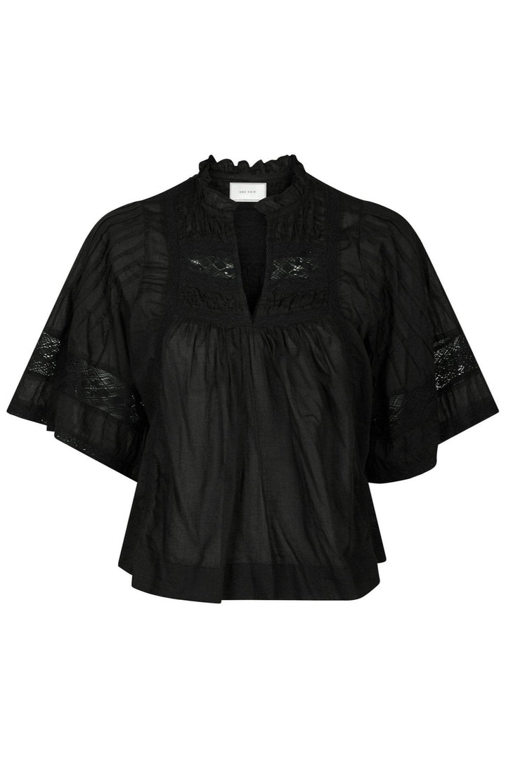Siama S Voile Blouse Black | Skjorter og bluser | Smuk - Dameklær på nett
