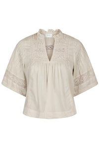 Siama S Voile Blouse Ivory