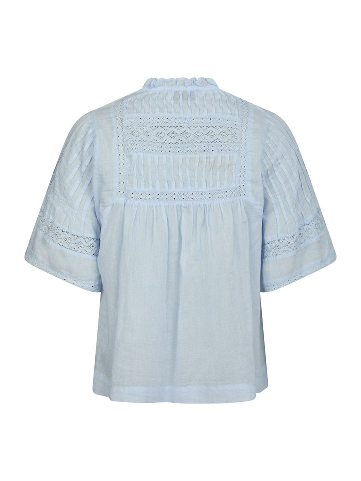 Siama S Voile Blouse Light Blue | Skjorter og bluser | Smuk - Dameklær på nett