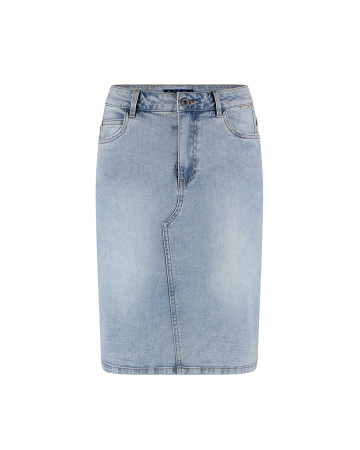Sidney Curved Frontseam Bleach | Skjørt | Smuk - Dameklær på nett