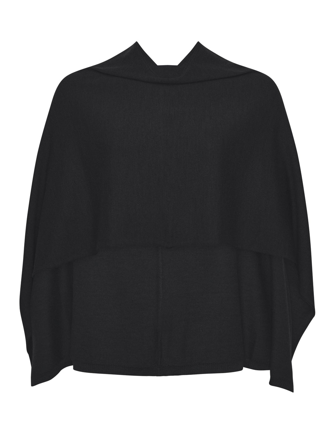 Sienna Poncho Black | Poncho | Smuk - Dameklær på nett