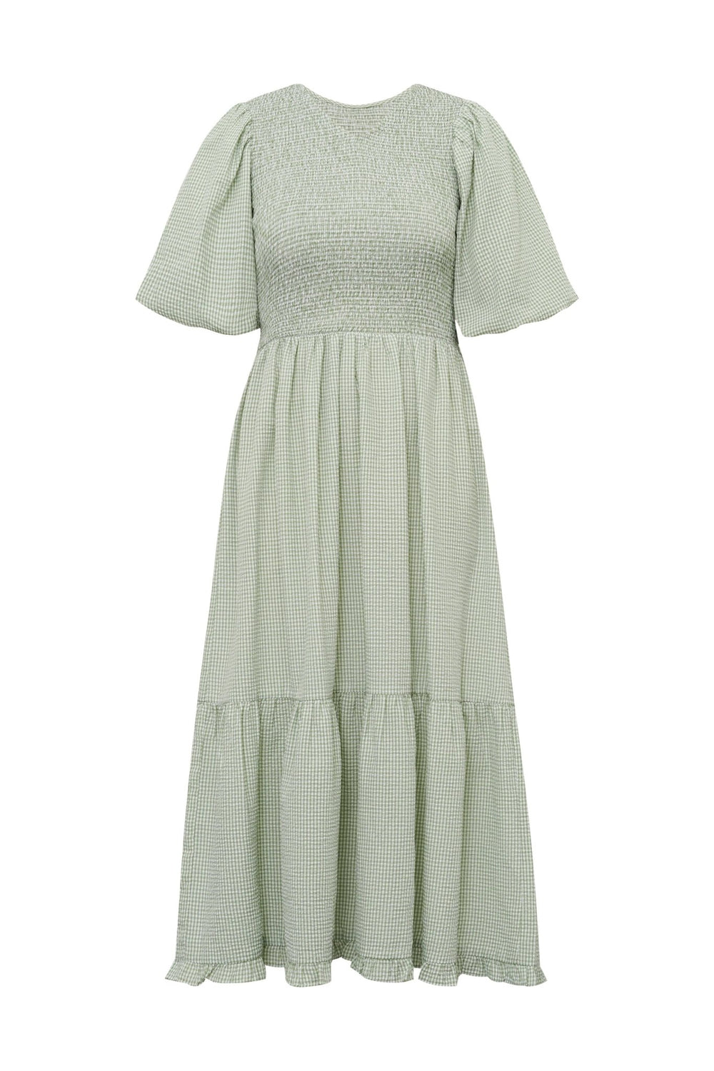 Signa Dress Dusty Green | Kjoler | Smuk