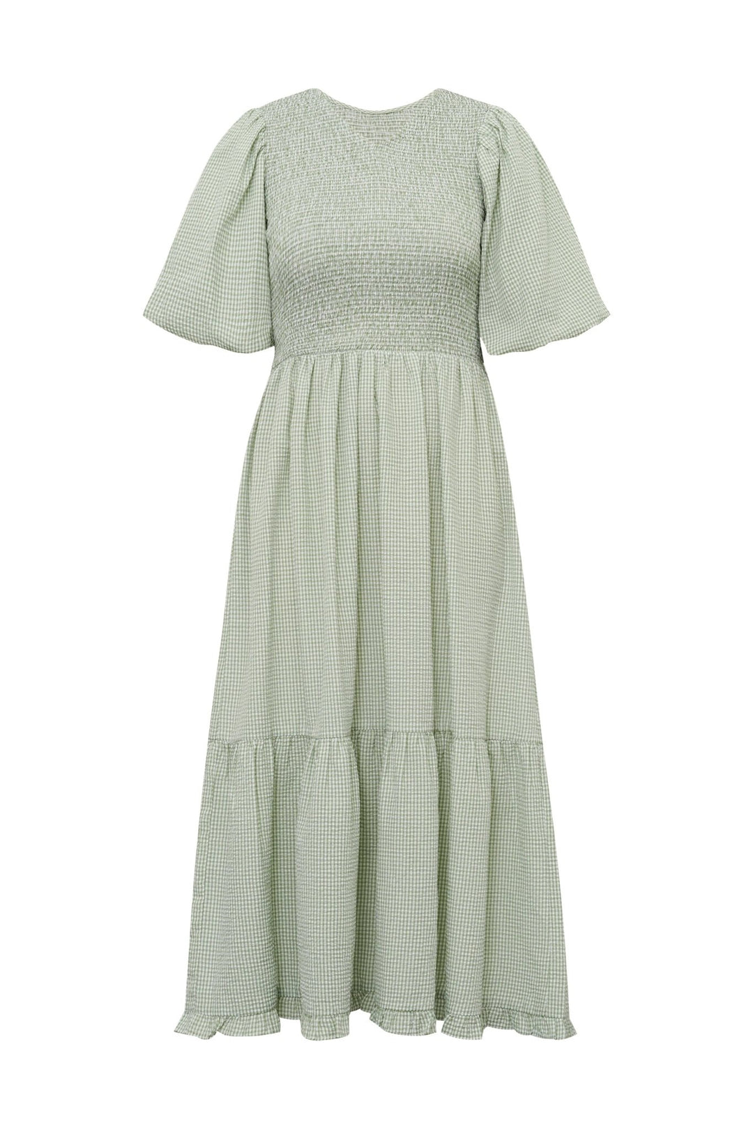 Signa Dress Dusty Green | Kjoler | Smuk