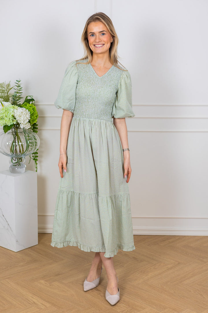 Signa Dress Dusty Green | Kjoler | Smuk