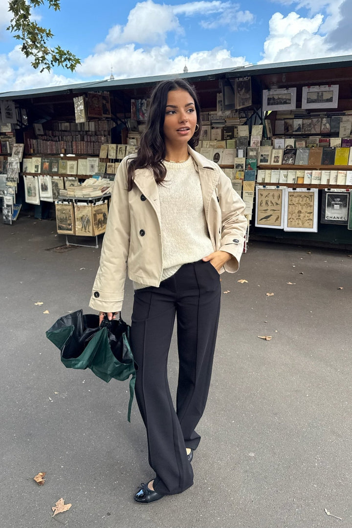 Signature Press Pants Black | Bukser | Smuk