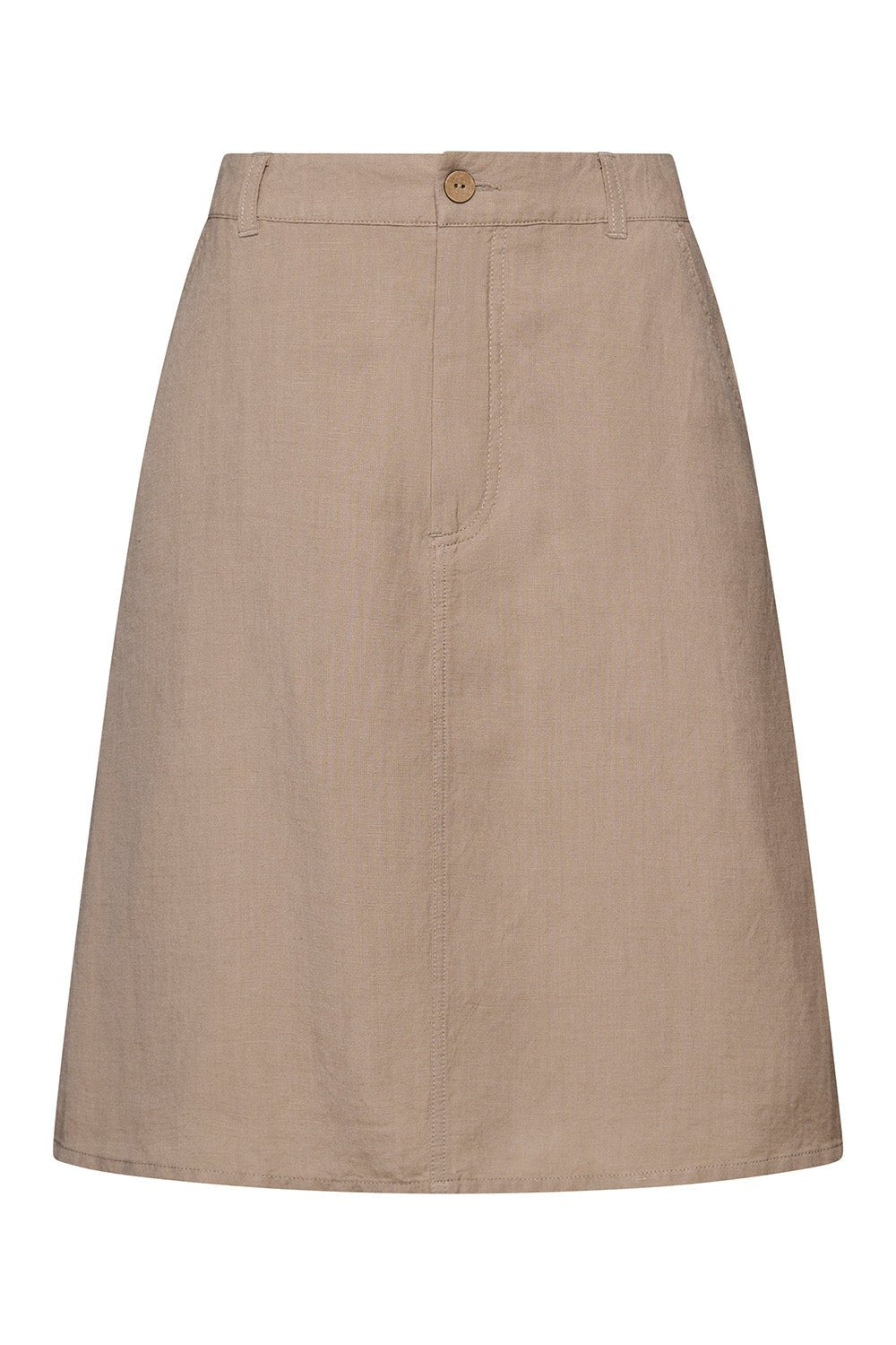 Signe Skirt Sand | Skjørt | Smuk - Dameklær på nett