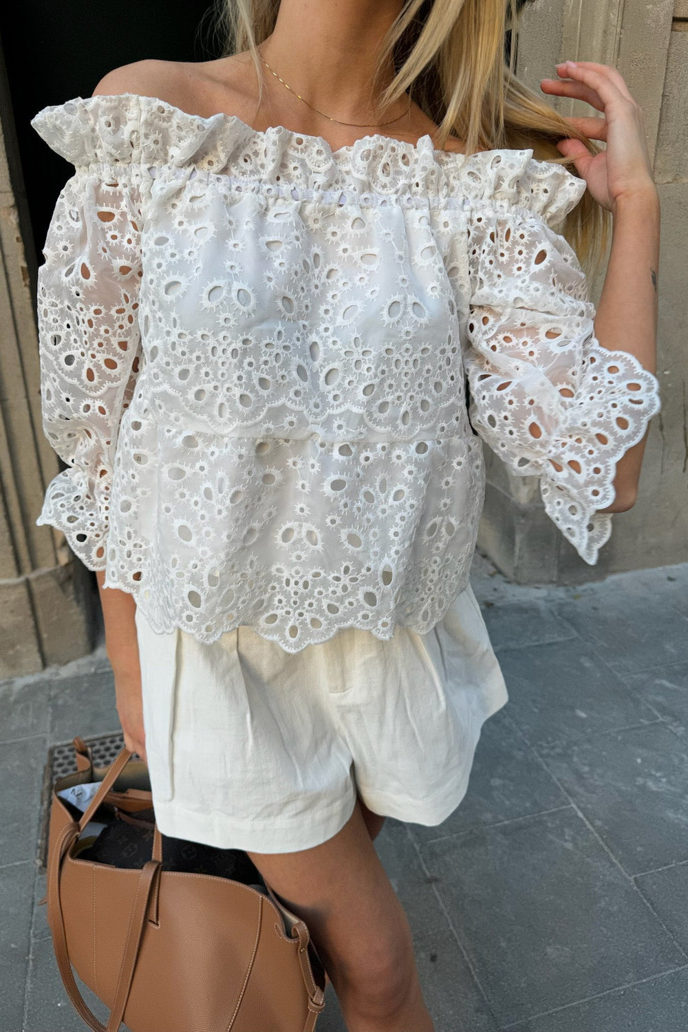Sigridic Blouse White | Skjorter og bluser | Smuk - Dameklær på nett