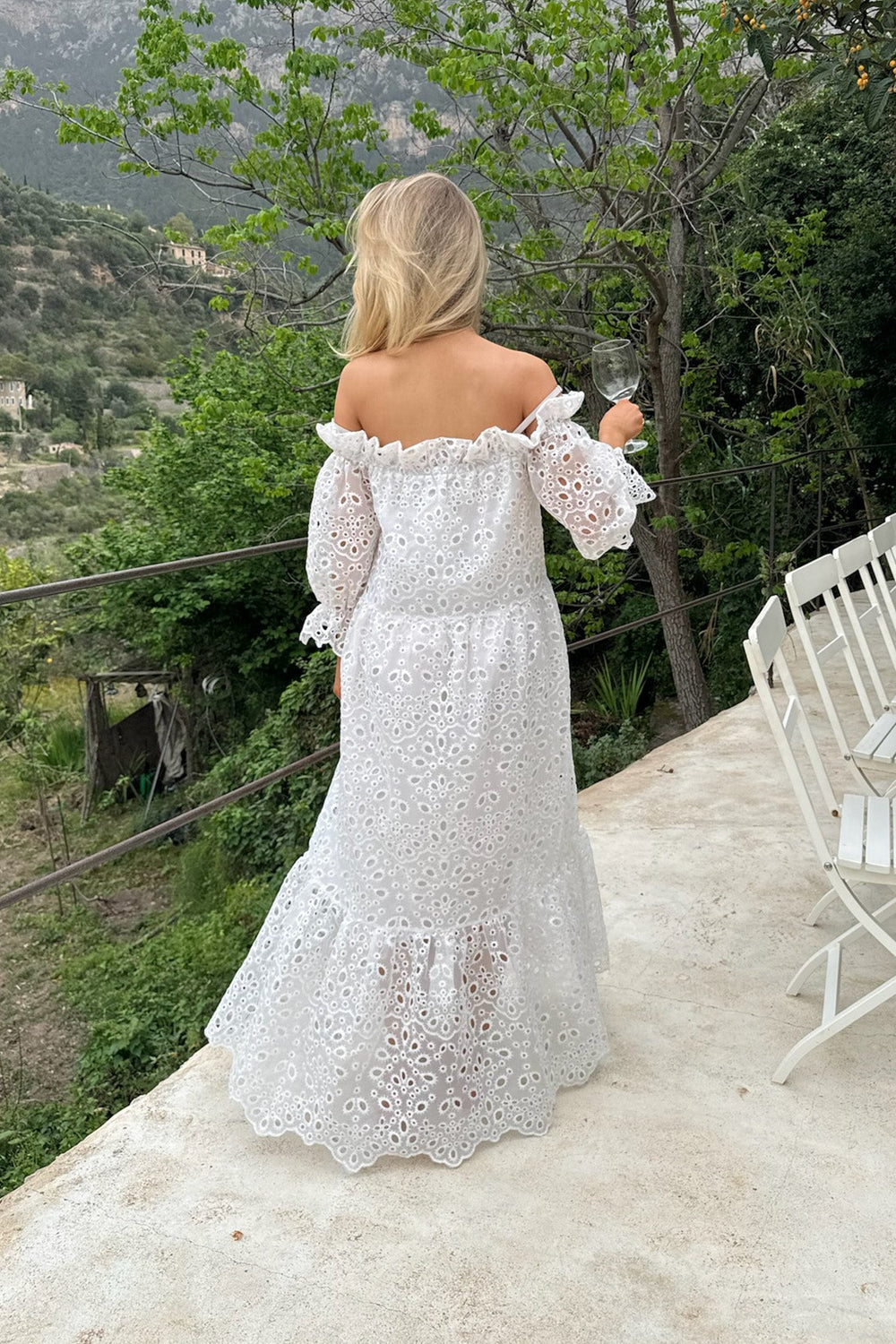 Sigridic Long Dress White | Kjoler | Smuk - Dameklær på nett