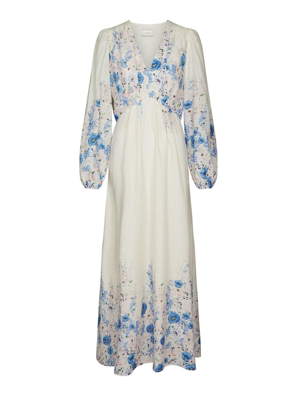 Silfi Flower Print Dress Blue | Kjoler | Smuk