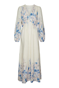 Silfi Flower Print Dress Blue