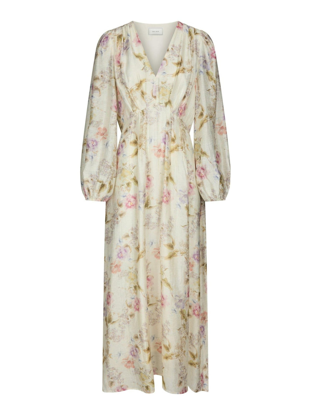 Silfi Vintage Flower Dress Off White | Kjoler | Smuk
