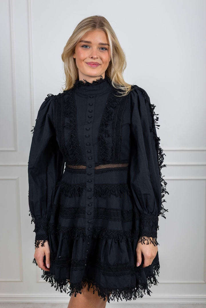 Silja Ls Short Dress Black | Kjoler | Smuk - Dameklær på nett