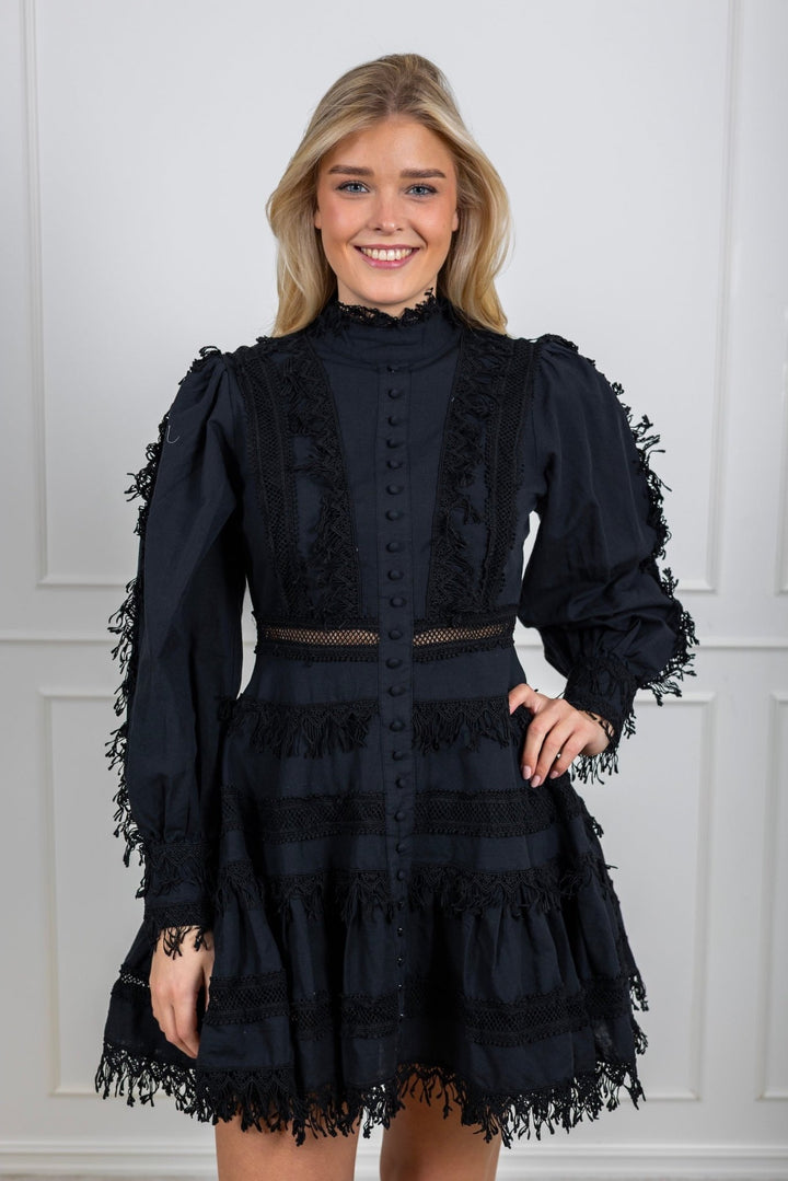 Silja Ls Short Dress Black | Kjoler | Smuk - Dameklær på nett